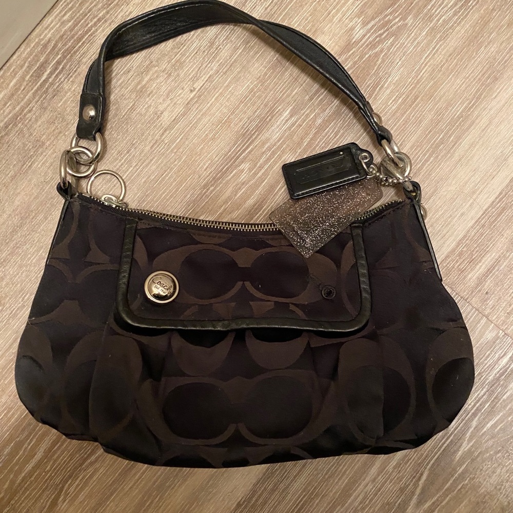 Coach Black Shoulder Bag